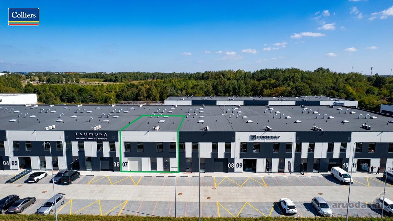 Nuomojamos 370 - 760 m² (galimybė jungti