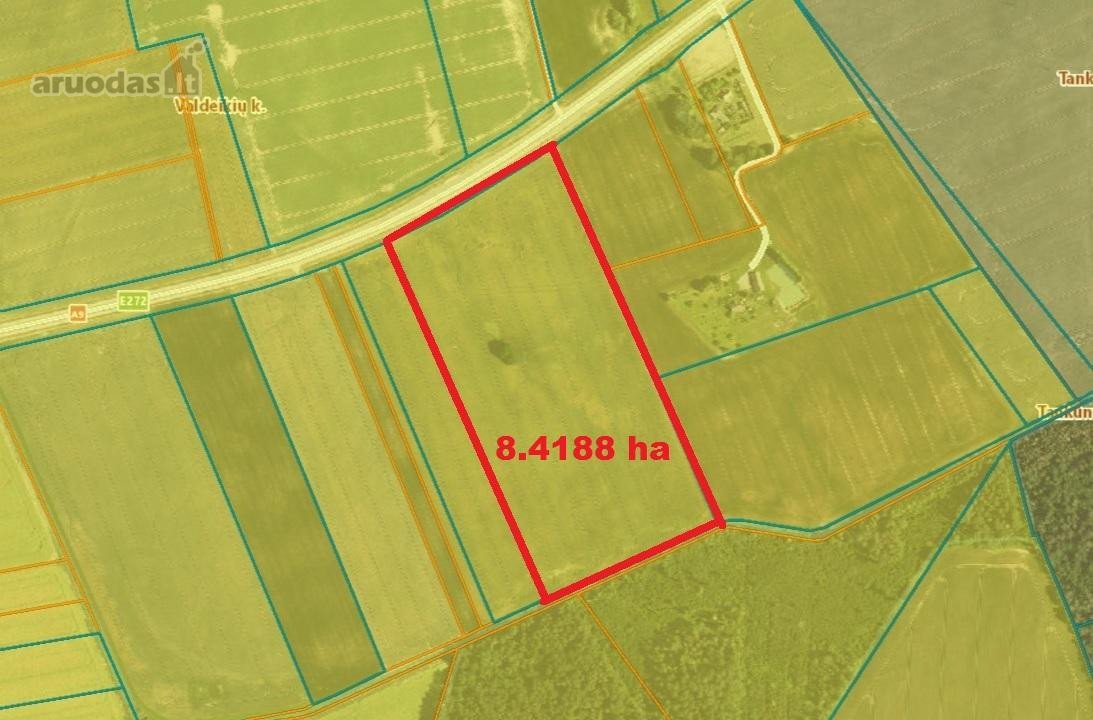 Parduodamas išskirtinėje vietoje 8.1488 ha