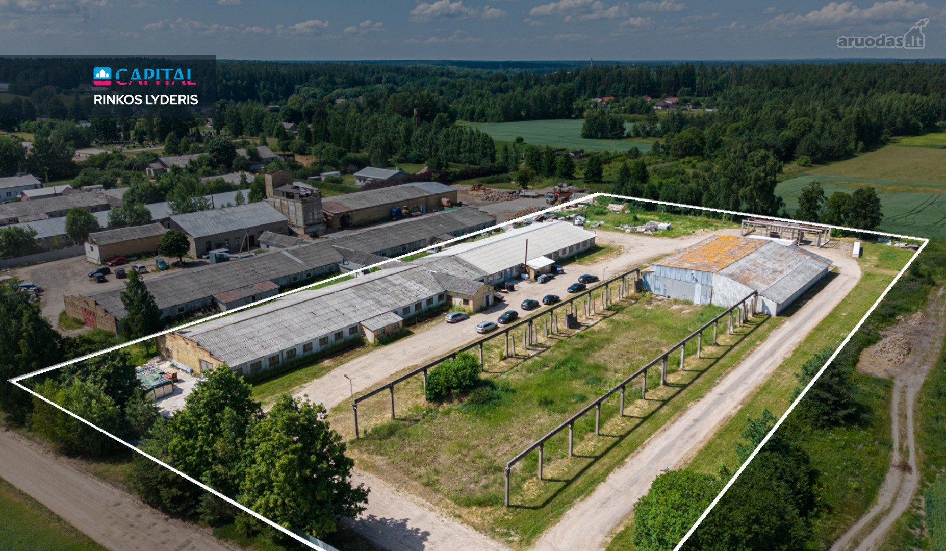 Nuomojamos 2465 Kv. M. Gamybos Paskirties
