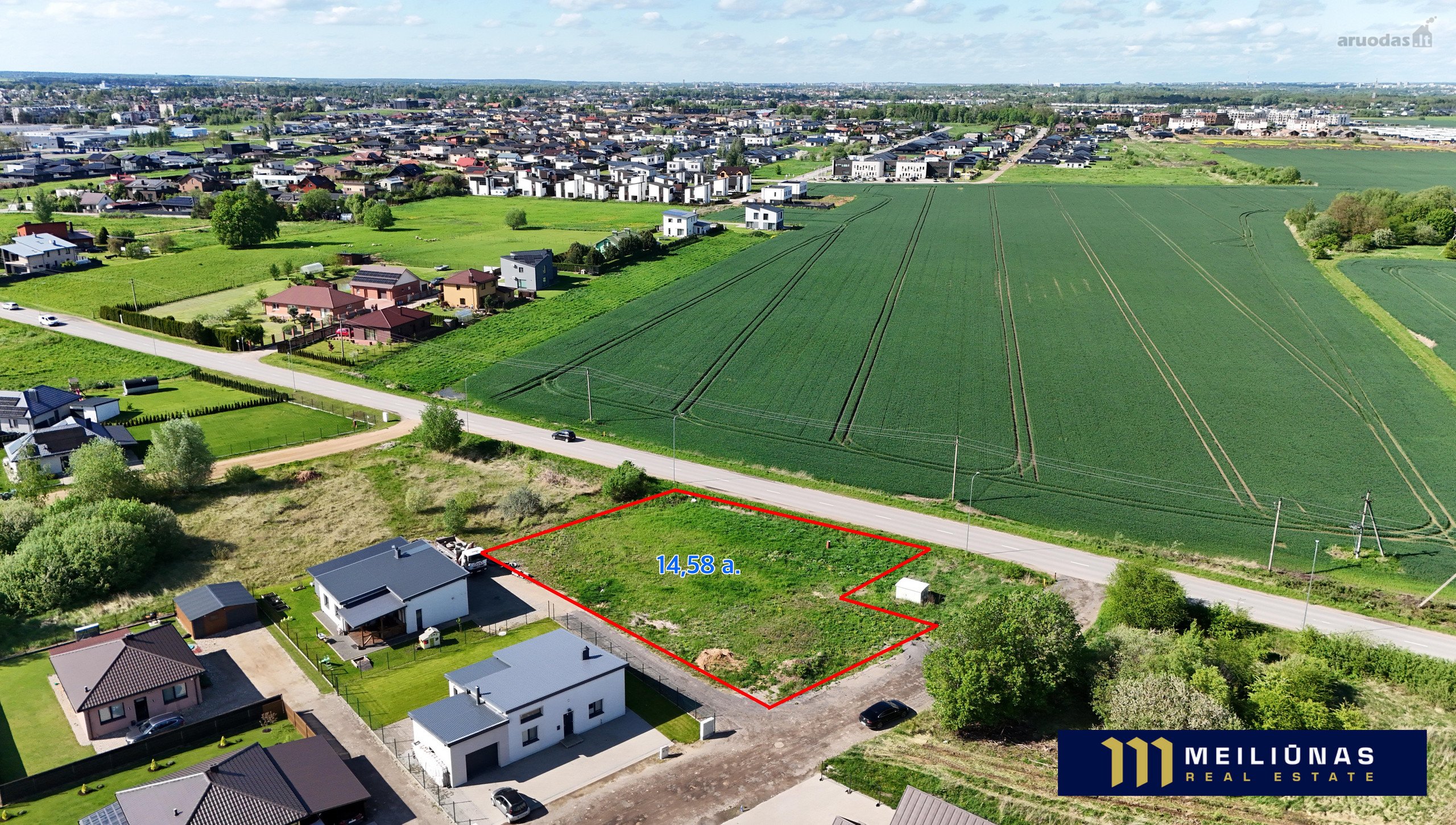 Parduodamas Namų Valdos Sklypas Garliavoje,