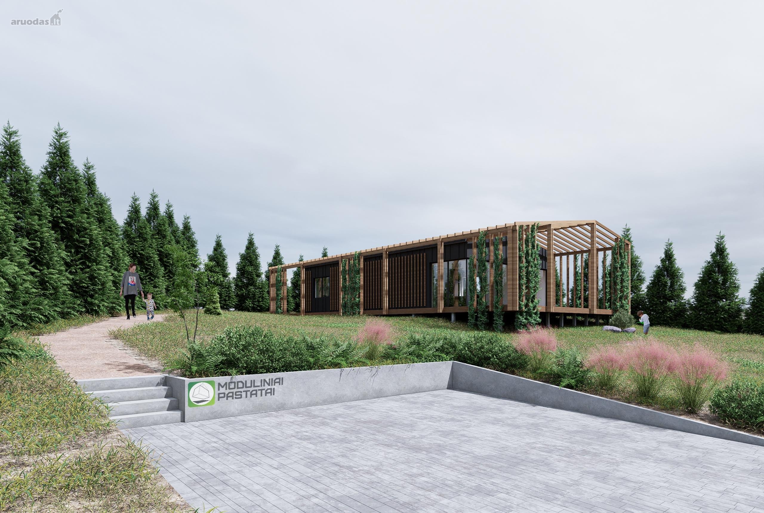Naujas projektas Gratiškėse, šalia Trakų