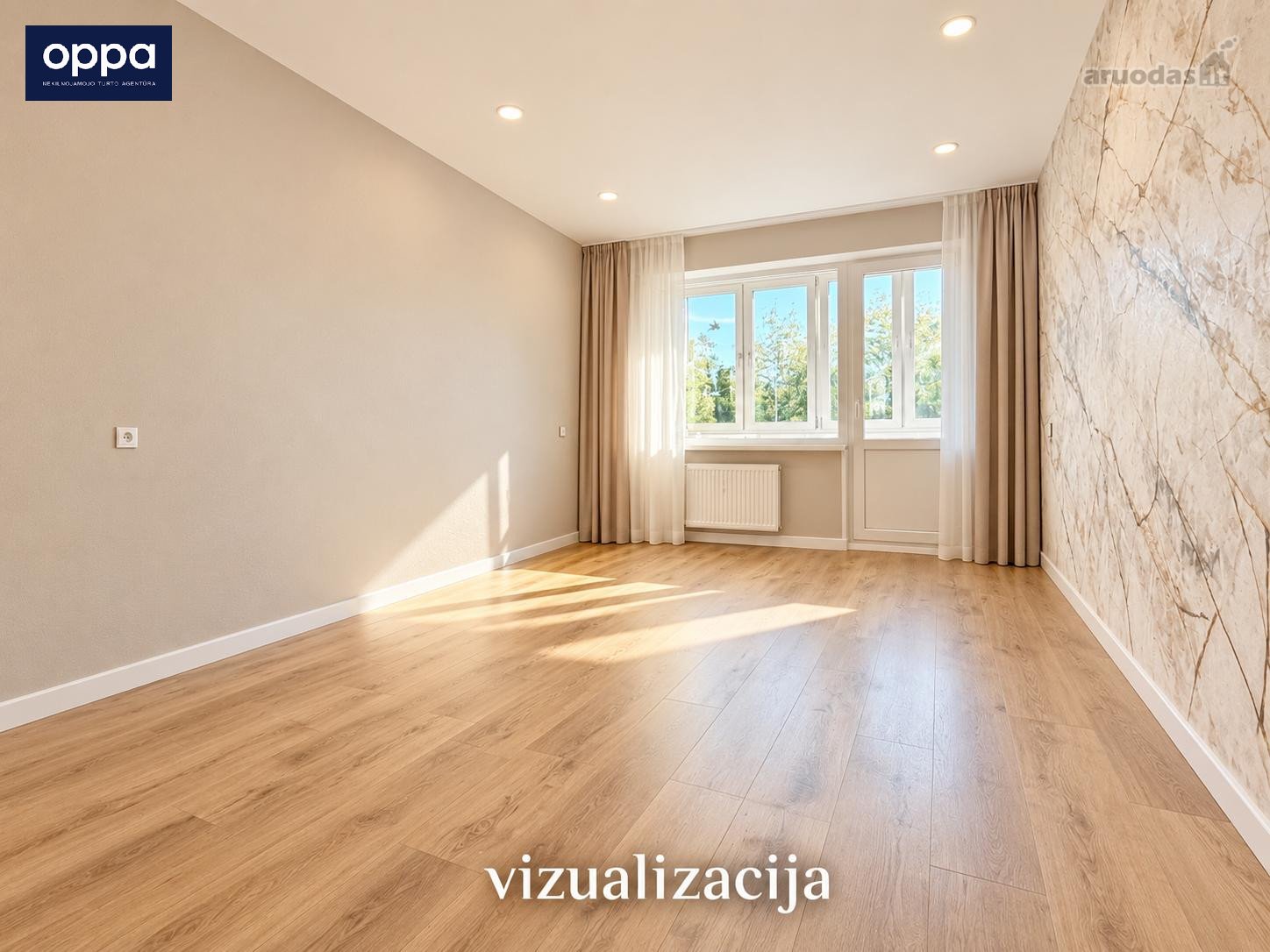 3 Kambarių Butas Renovuotame Name Žirmūnuose