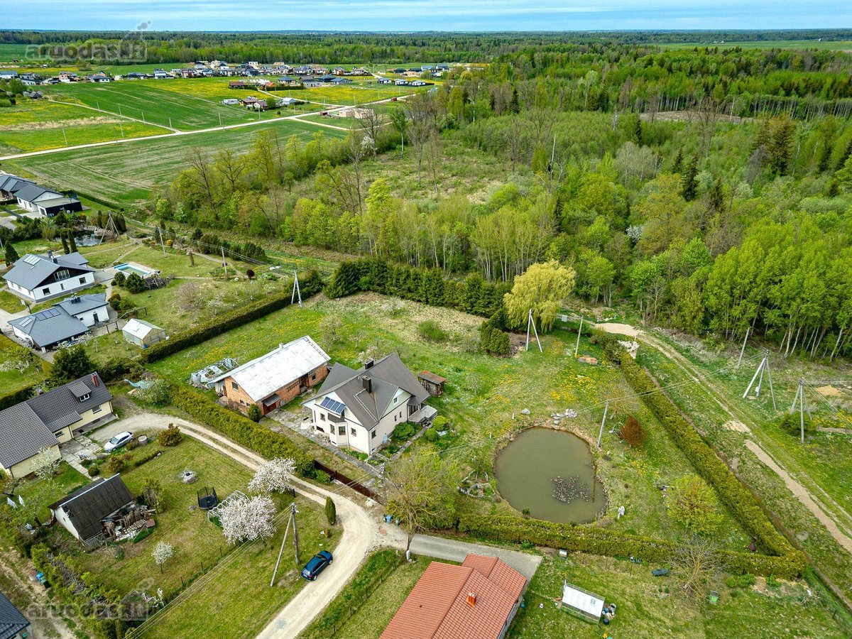 Parduodamas 18 arų žemės sklypas prie miško