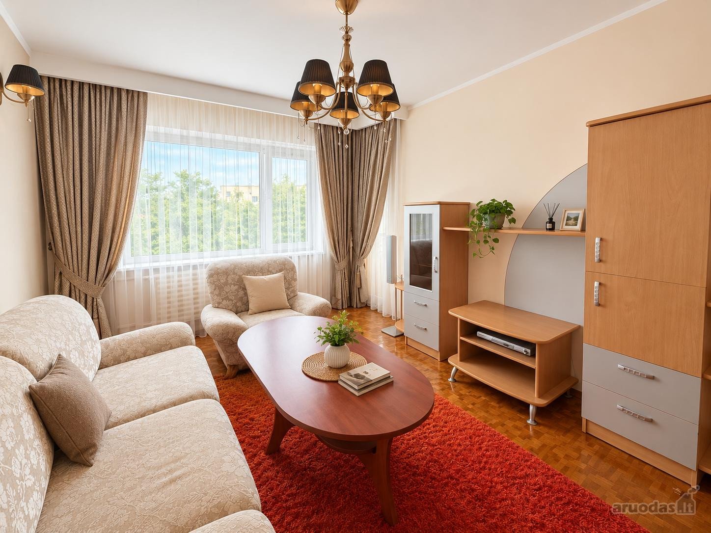 3 kambarių butas Jazminų g. – 65 m², puiki