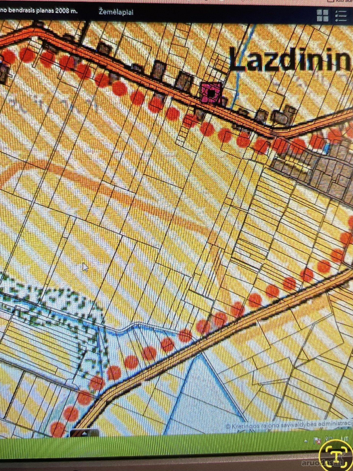 Parduodamas 12,84ha žemės ūkio paskirties