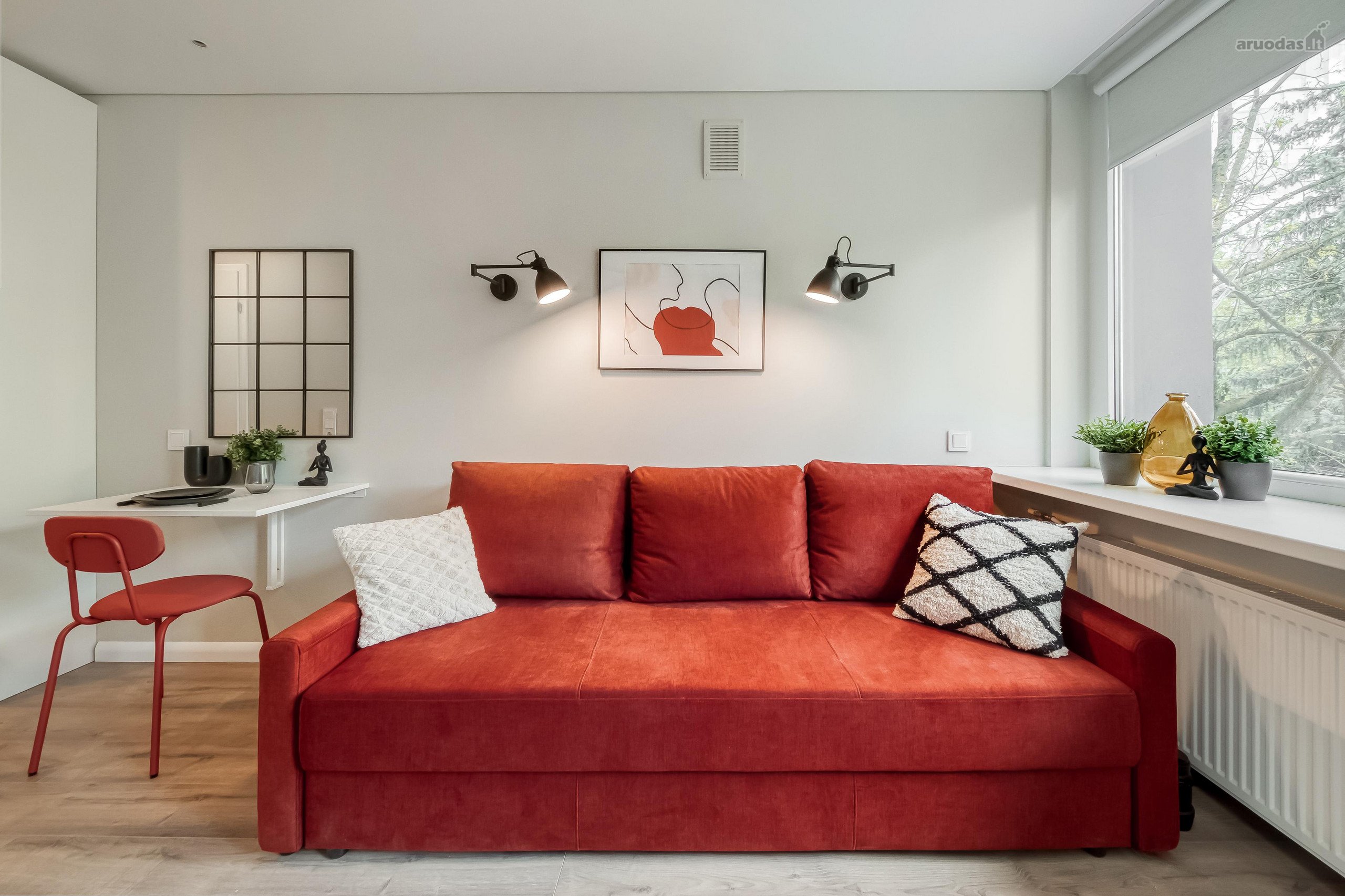 Jaukus 20 m² studijos tipo butas Žvėryne –