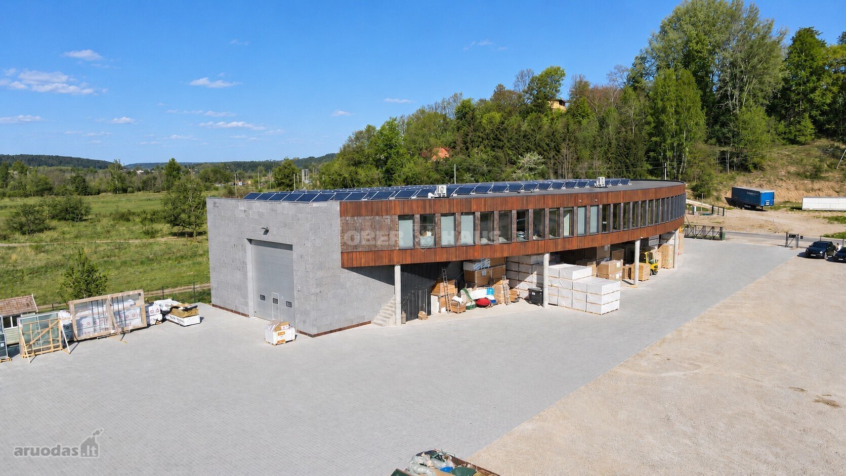 Išskirtinis pastatas tiek architektūriniais