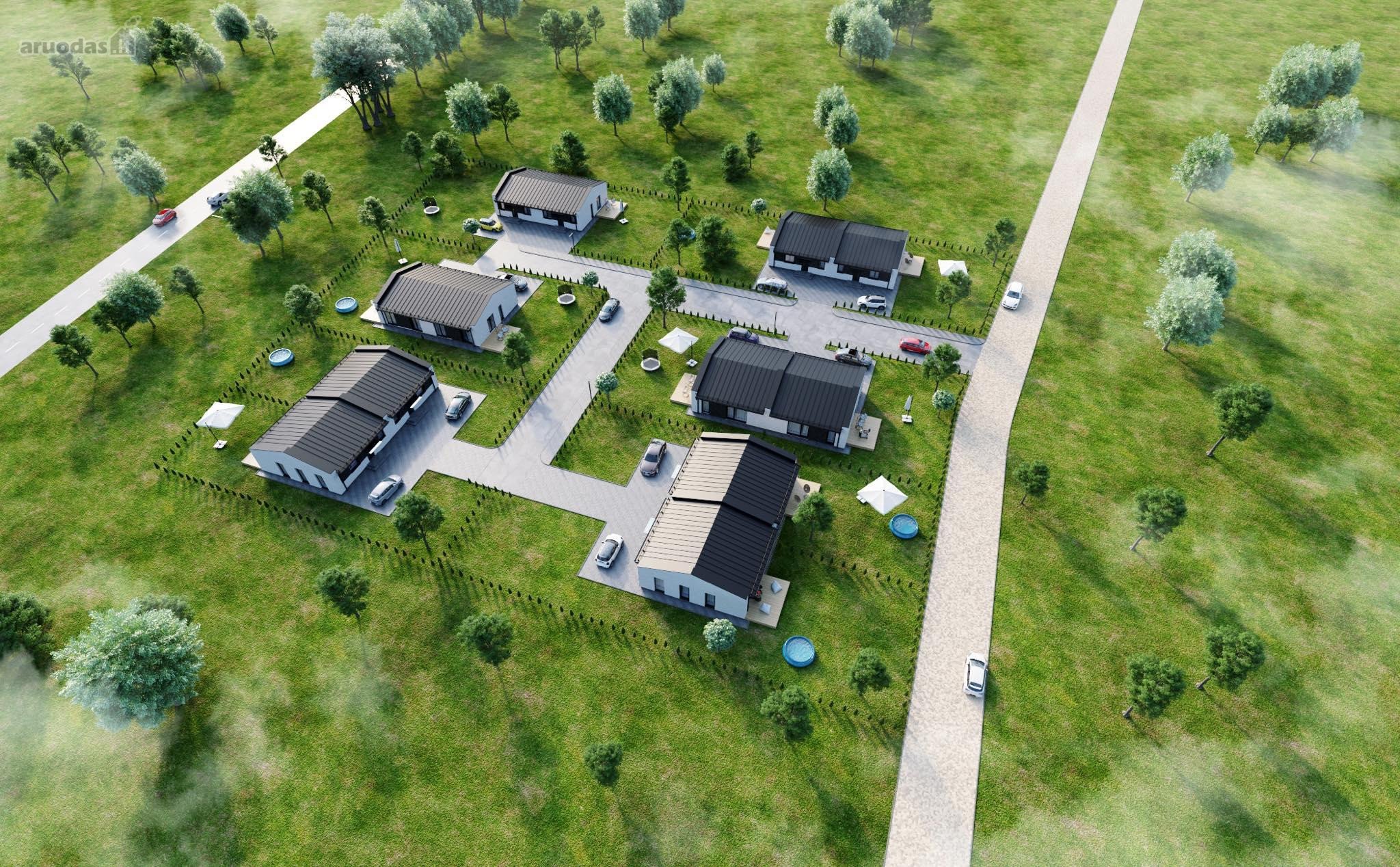 Su Statybos Leidimais 6 Sklypų Projektas