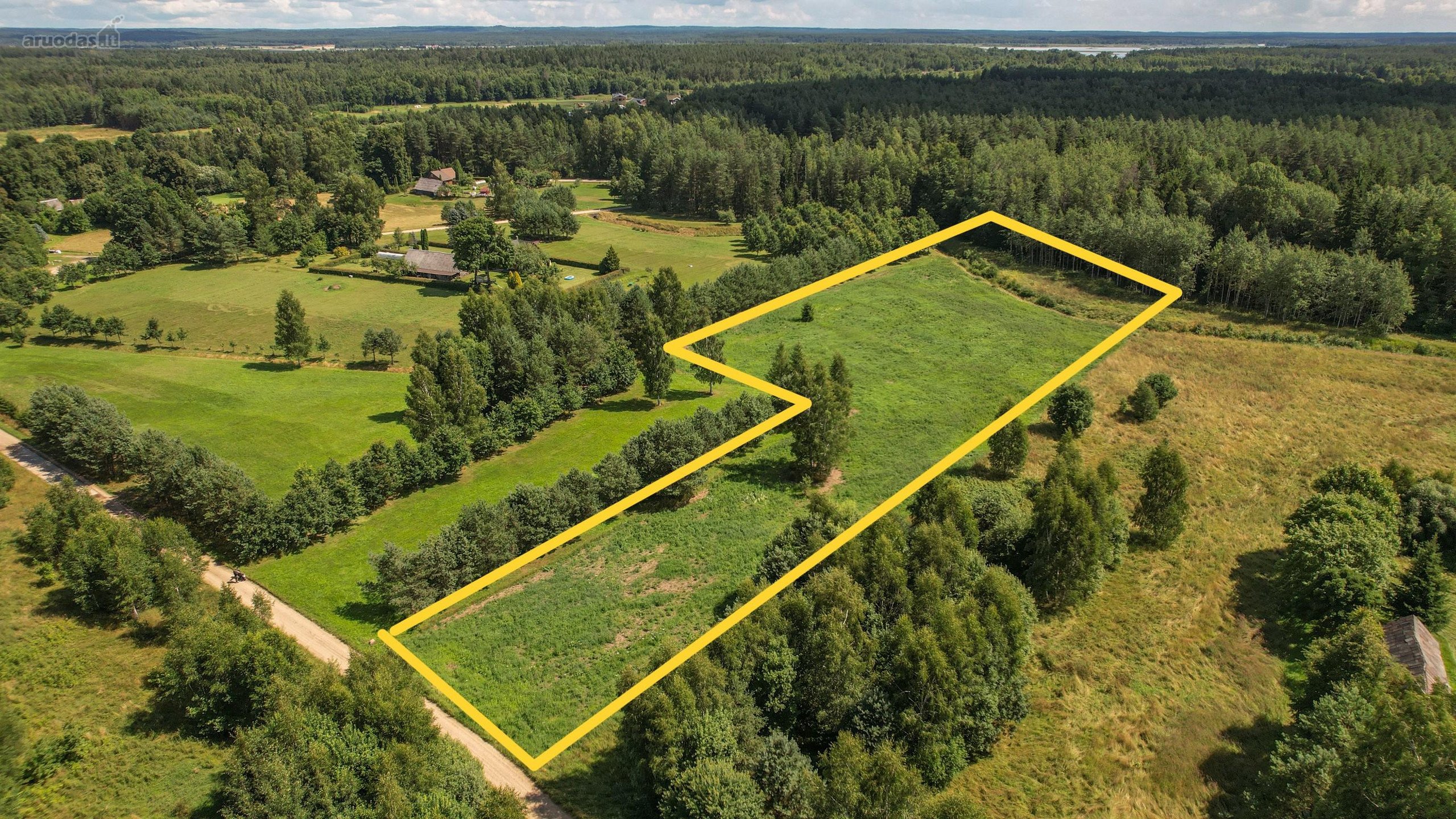 Parduodamas 1,2628 ha žemės ūkio paskirties