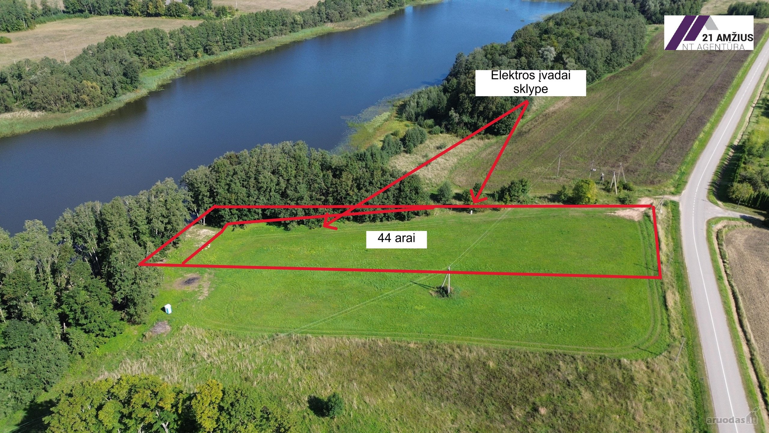 Parduodamas 44 Arų Sklypas Su Kupiškio Marių