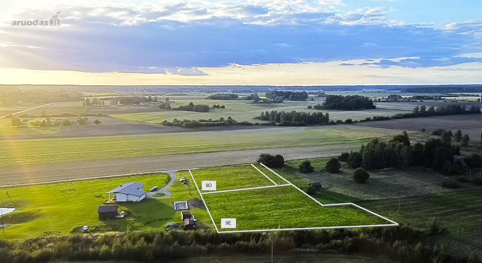 Parduodamas 34,77 a namų valdos sklypas