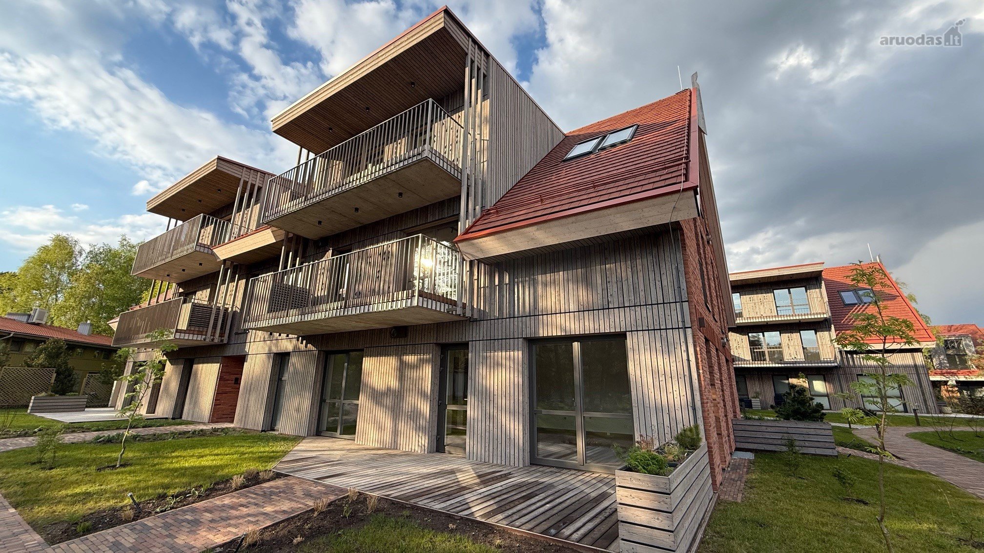 Apartamentas A1-1, viloje Lagūna. pilnai