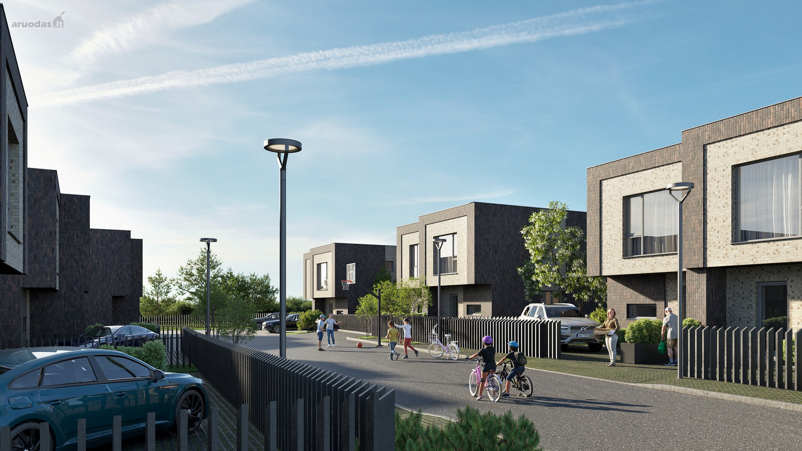 Parduodamas 74,48 M² Kotedžas Su Pilna