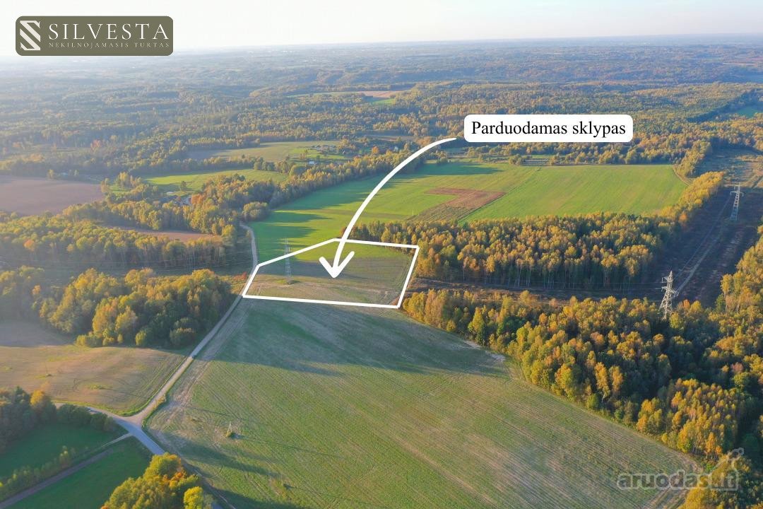 Parduodama sklypo dalis, Žybartonys, 211.6 a
