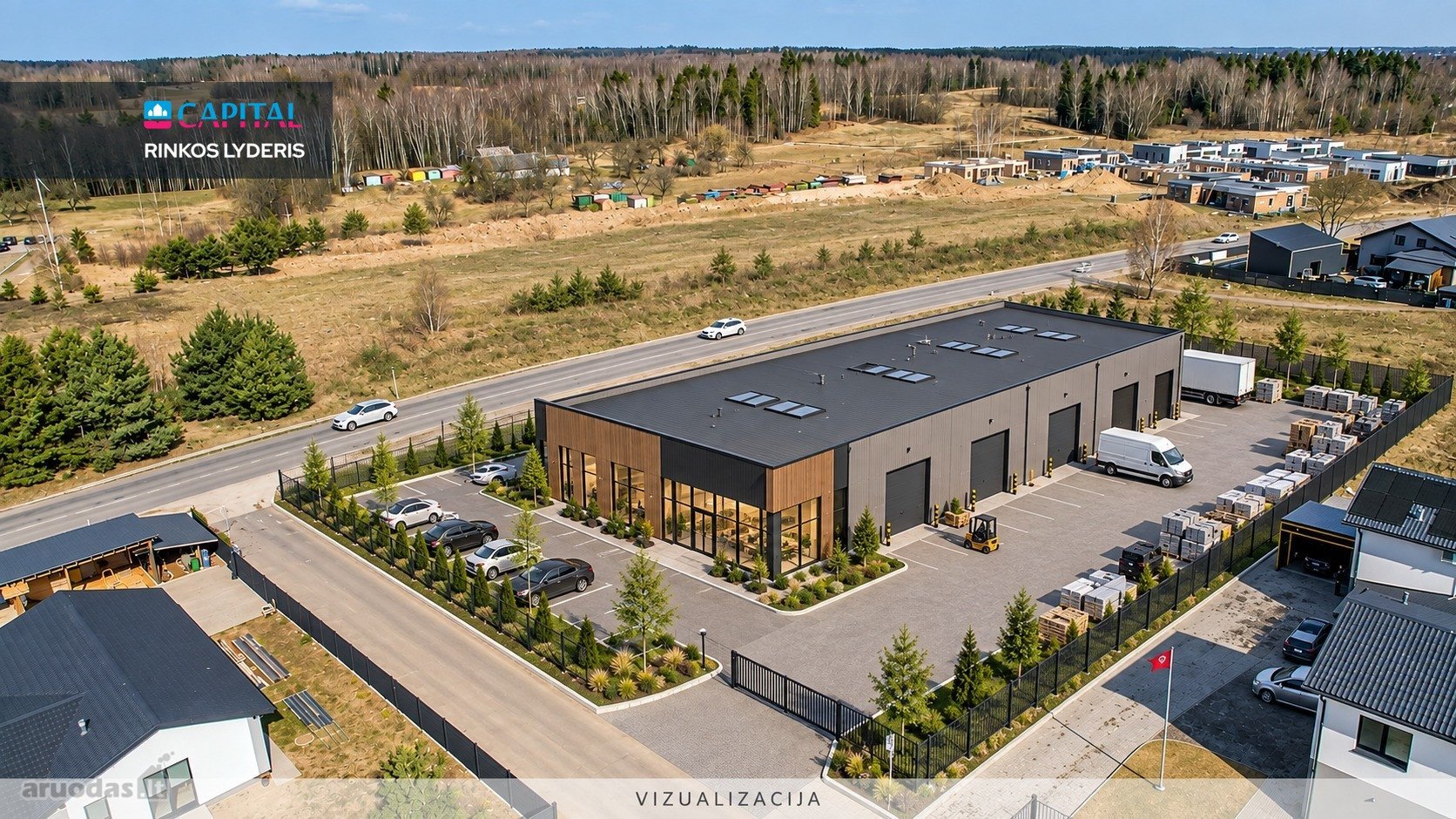 Nuomojamas 20 Arų Komercinės Paskirties