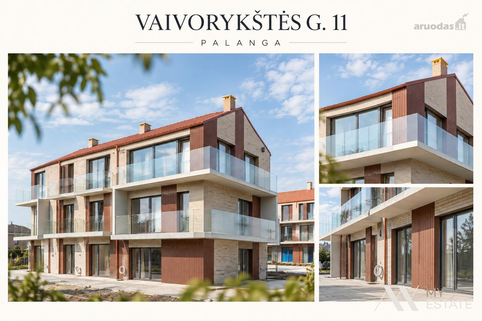 Butas Su Išskirtinai Dideliu Balkonu