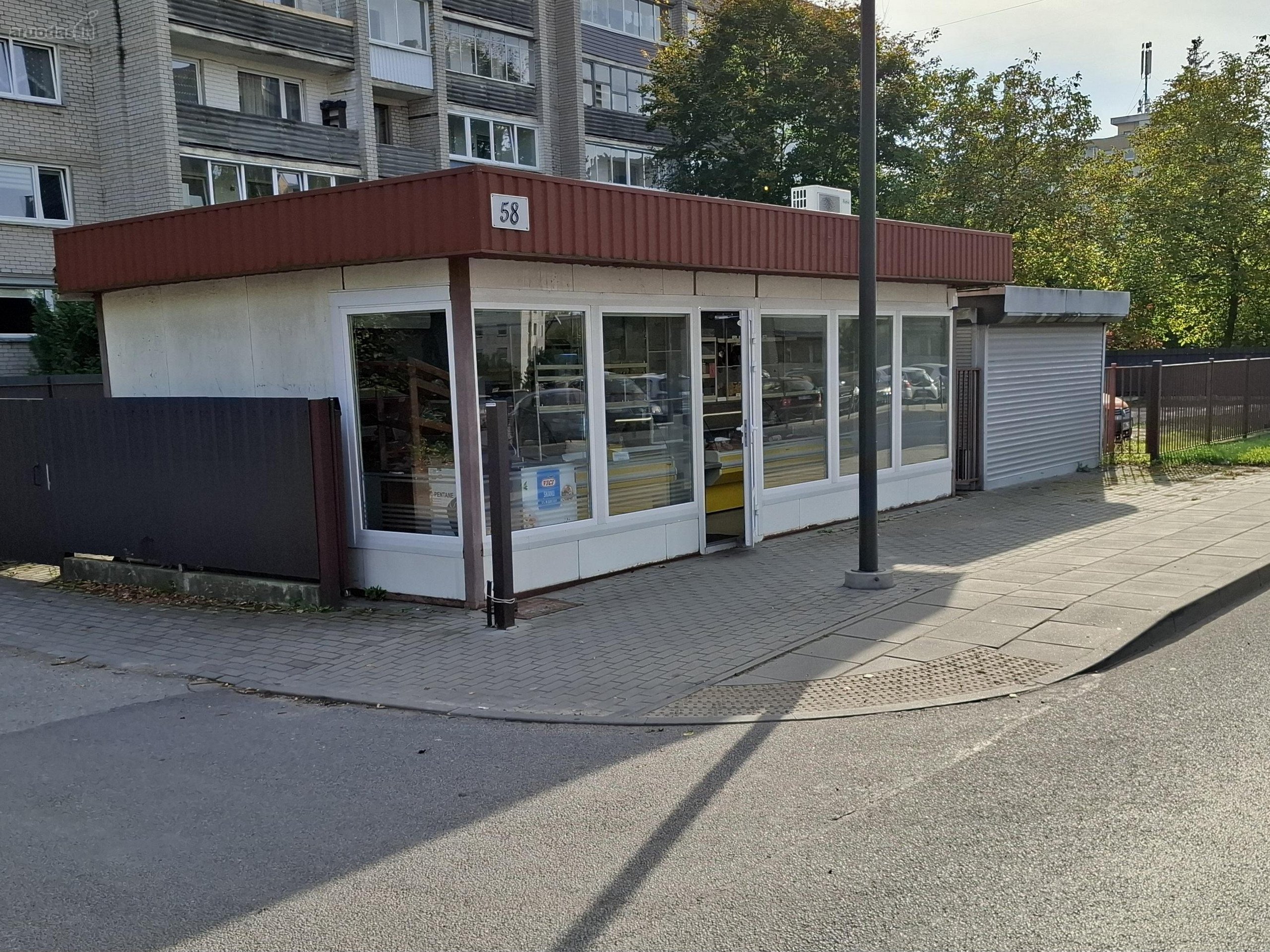 Išnuomojamas 36 m² prekybinis paviljonas!