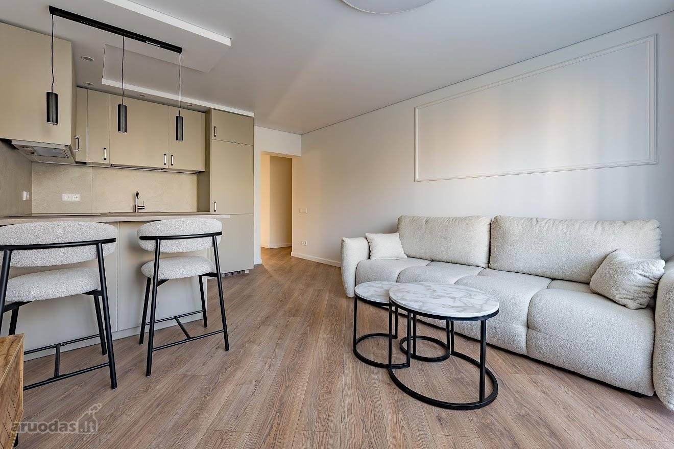 Moderniai Ir Kokybiškai Įrengtas 3 Kambarių