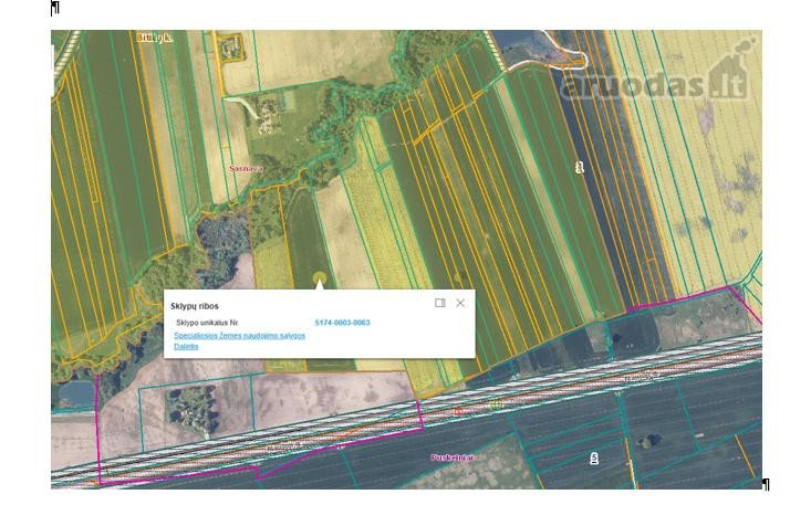 3,2500 ha žemės ūkio paskirties sklypas