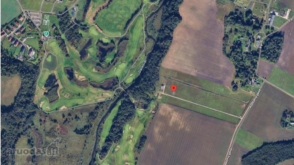 Namų valdos sklypas šalia Golfo laukų. 10 a.