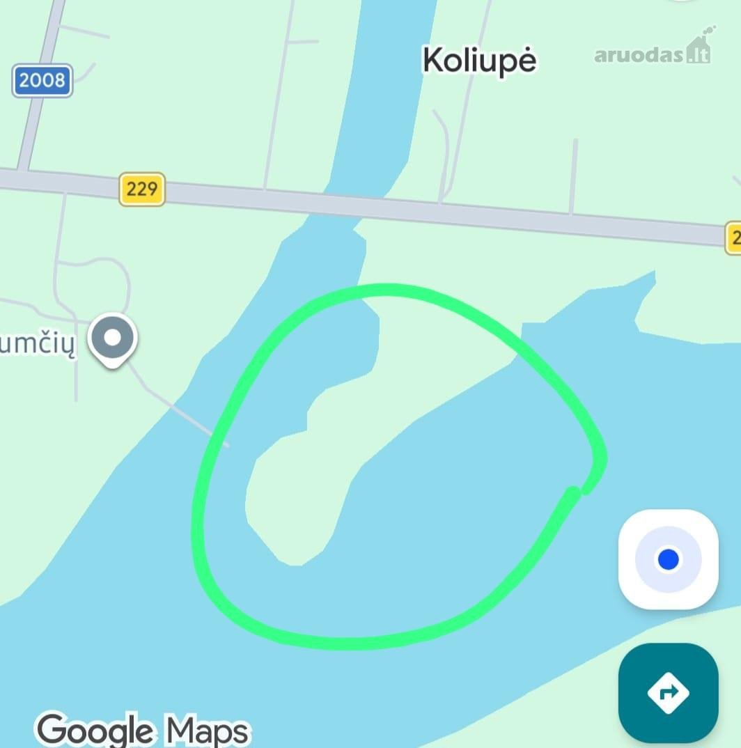Parduodamas 0.86 Ha Pusiasalis Juodkiškių