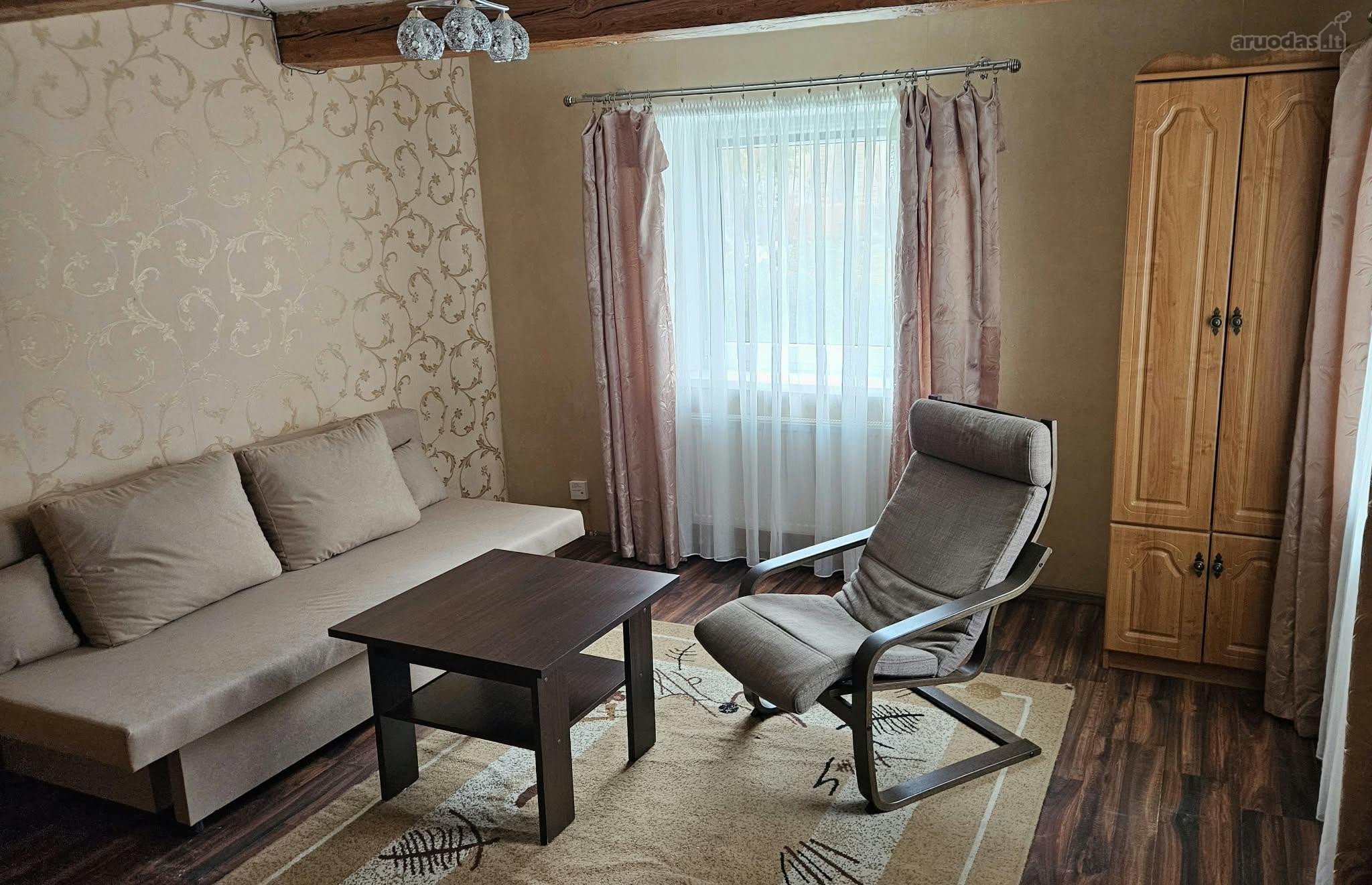 Išnuomojamas dviejų kambarių butas