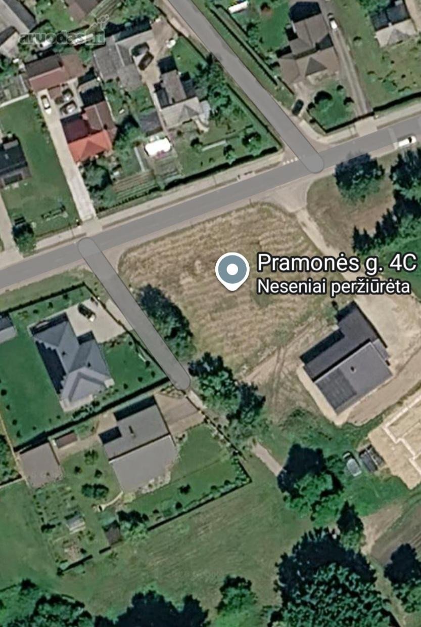 Parduodamas 13,3 arų namų valdos sklypas