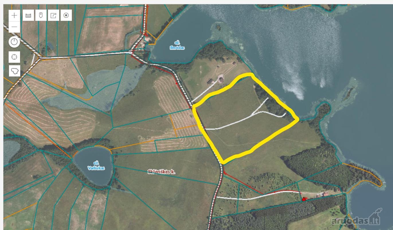 ? Išskirtinis 6,77 Ha Sklypas Su Ežero