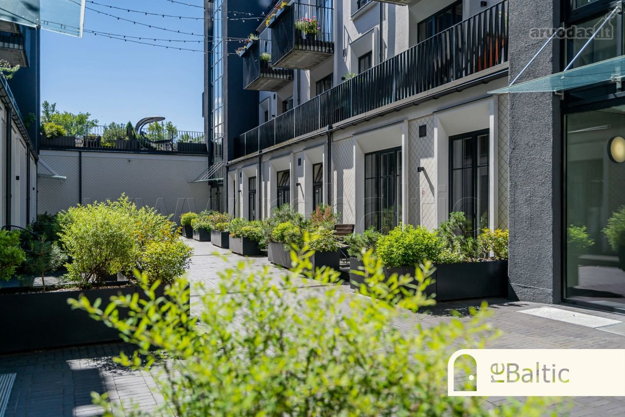 Prestižiniai dviejų kambarių apartamentai su