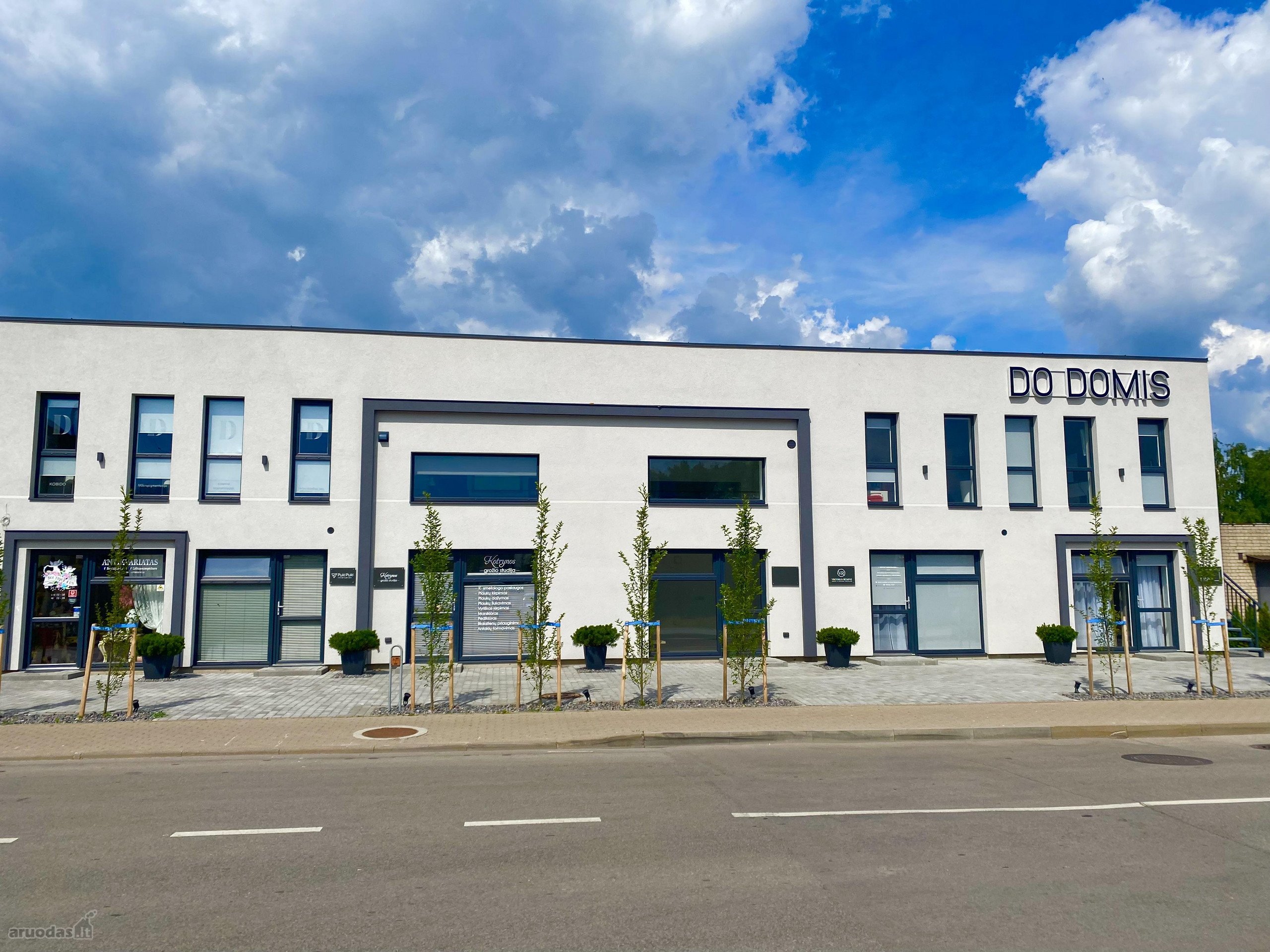 Palangos miesto centrinėje dalyje Do Domis