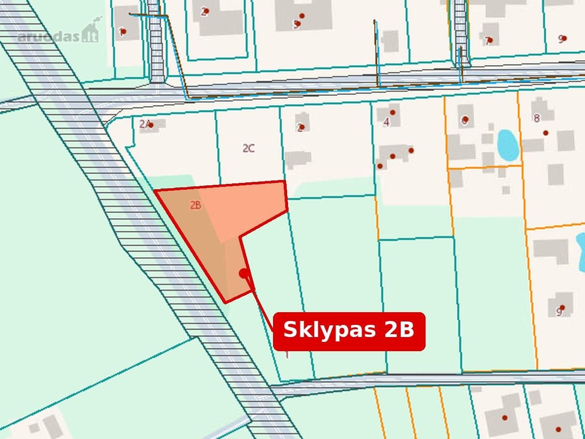 Parduodamas 24 a namų valdos sklypas Netičkampyje