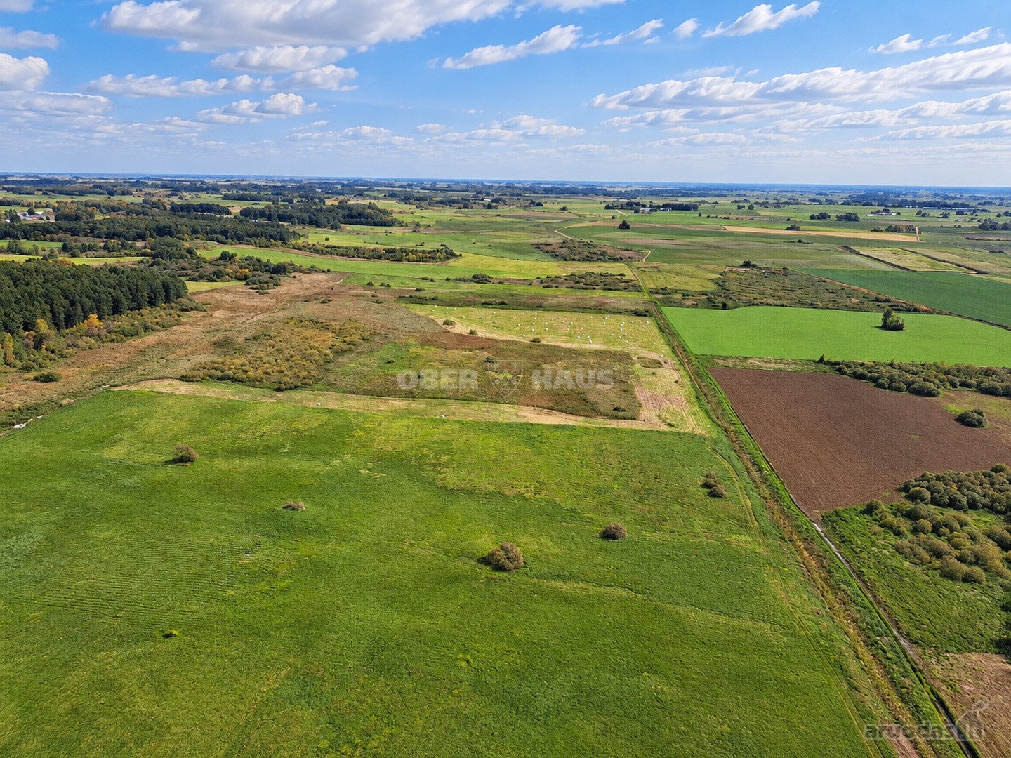 Parduodamas 3,2957 ha žemės ūkio paskirties