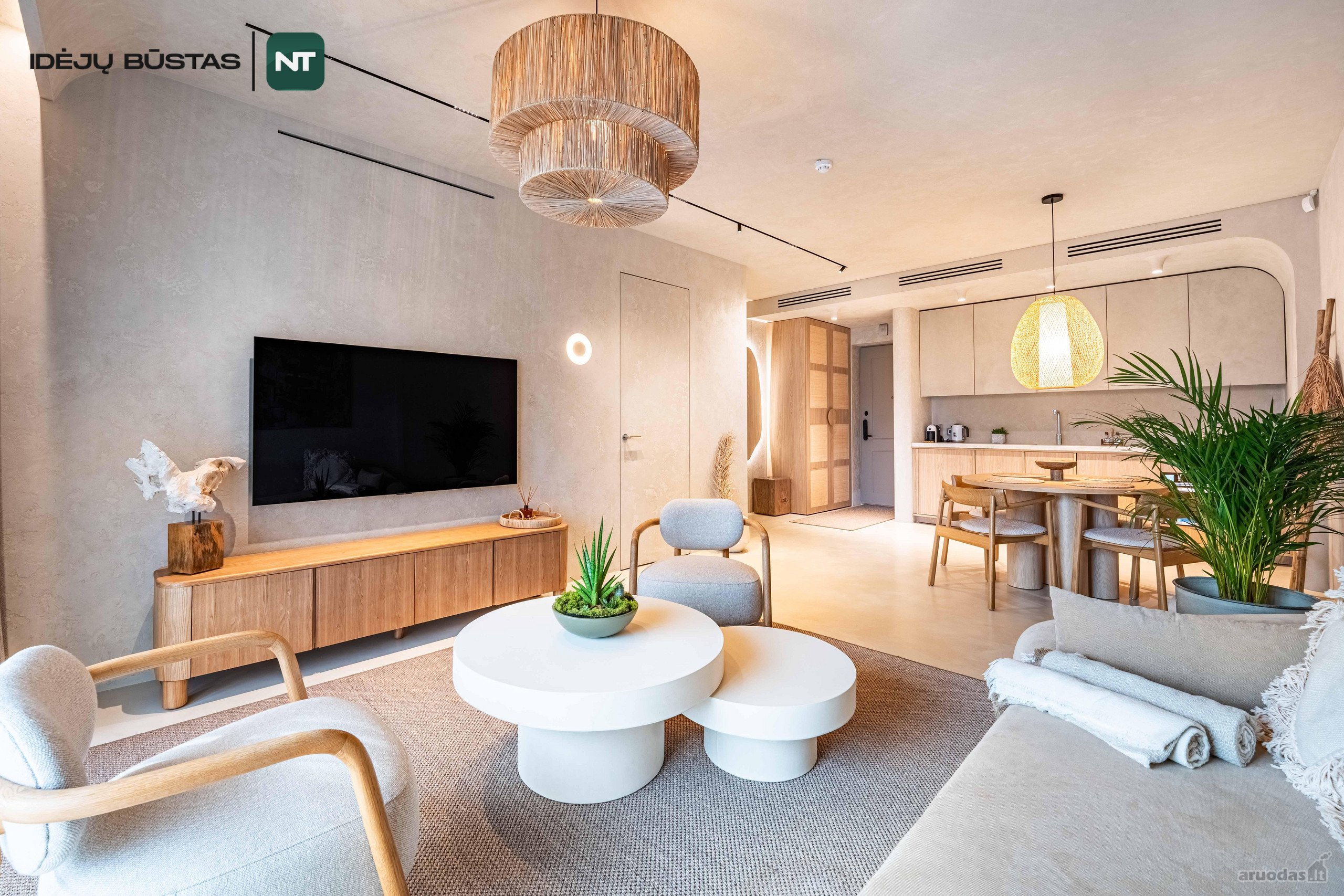 Jaukūs, Dizainerės Įrengti Apartamentai