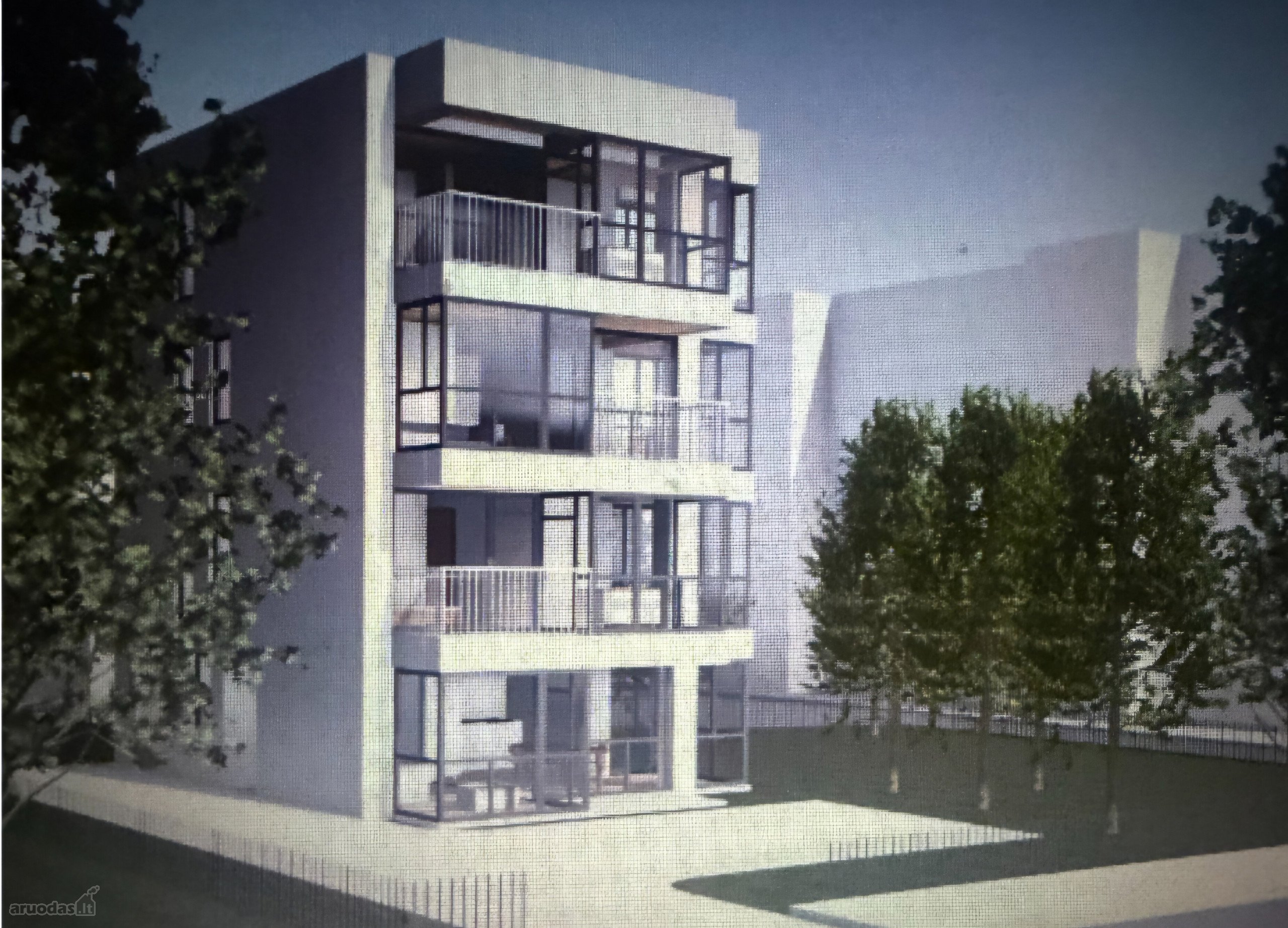 Parduodamas su projektu, investicinis žemės