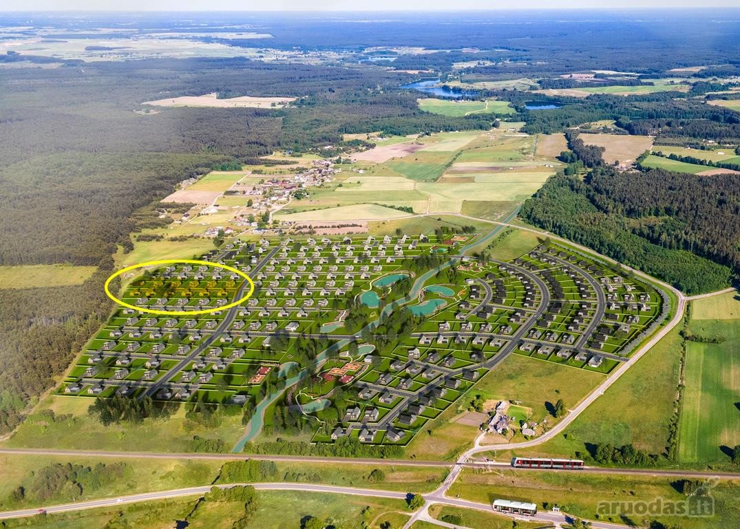 Parduodamas 12 namų valdos sklypų paketas