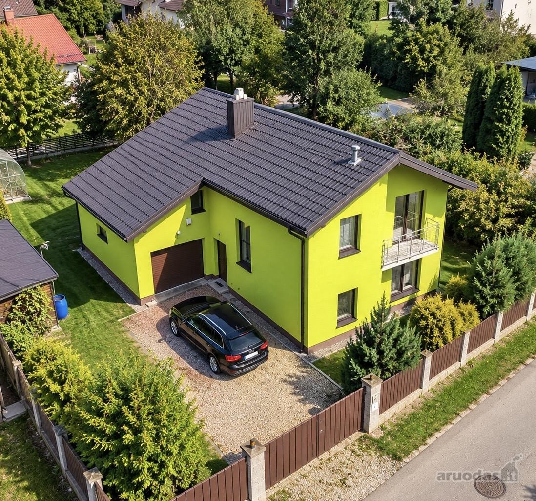Parduodamas įrengtas 146 m² namas Laumėnuose