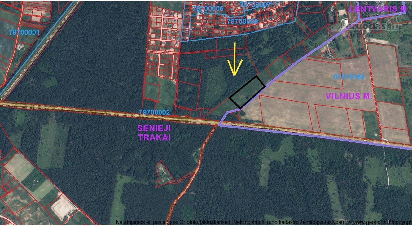 Parduodamas 2,67 Ha Taisyklingos Formos,