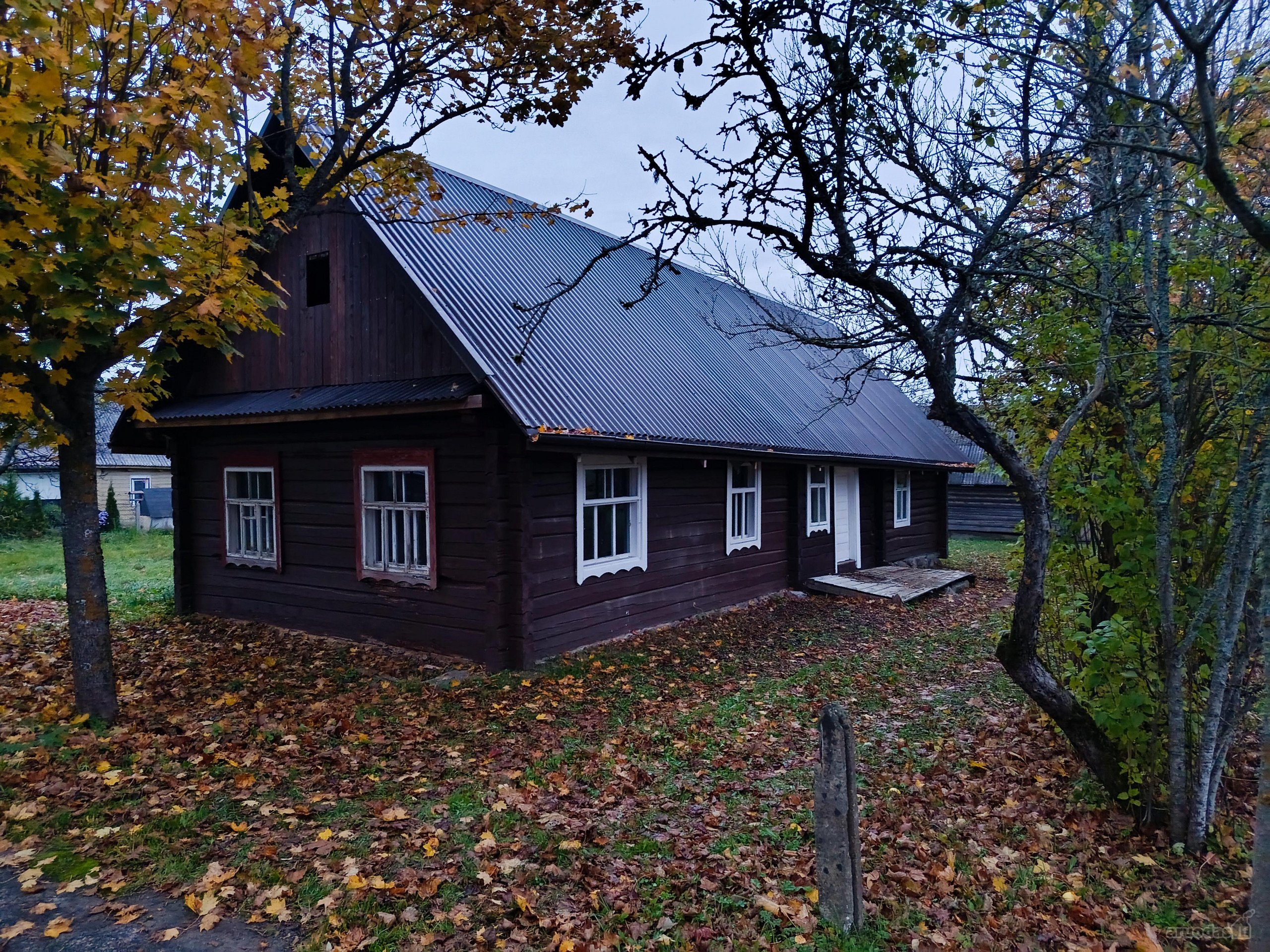 Parduodama sodyba su ūkiniu pastatu ir kluonu