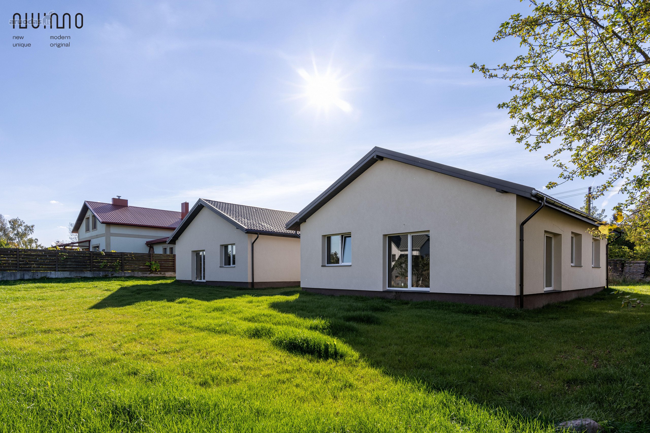 Parduodamas A++ energinės klasės namas (viena