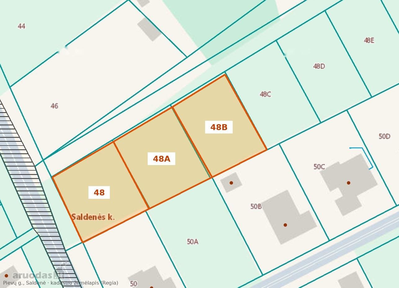 Parduodamas 10 arų (1000 m²) žemės sklypas