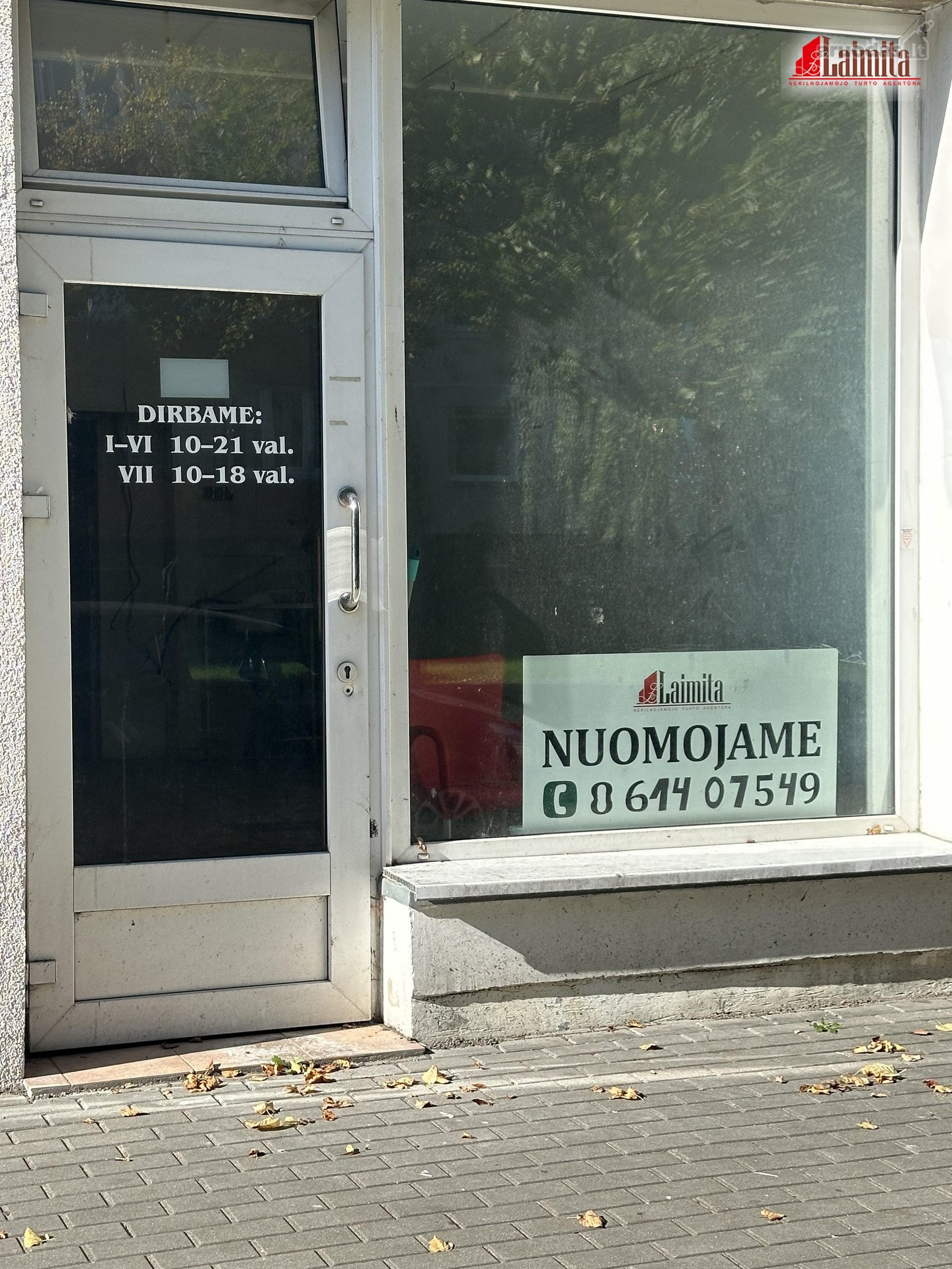 Žardininkų g. nuomojamos 24 kv.m. komercinės