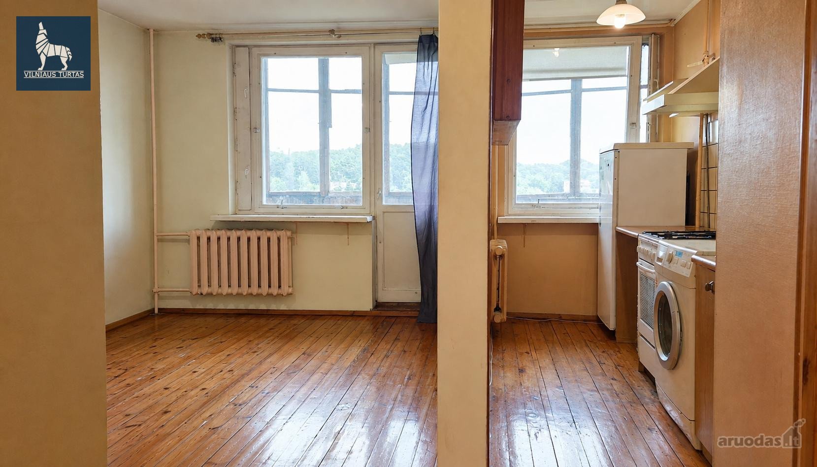 Parduodamas 27,79 m² ploto 1 kambario butas