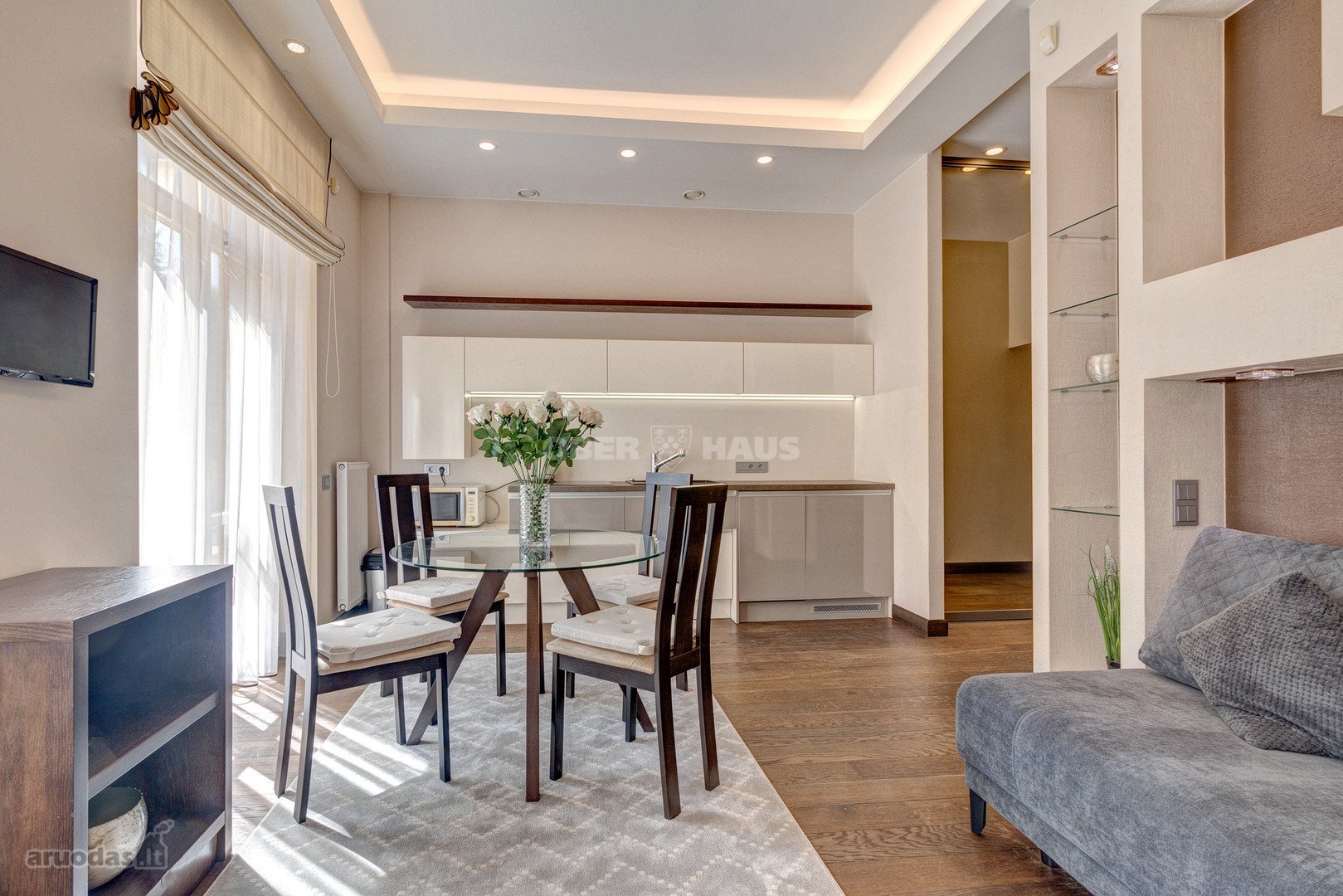 Išnuomojamas puikus 1 kambario, 30 m². butas