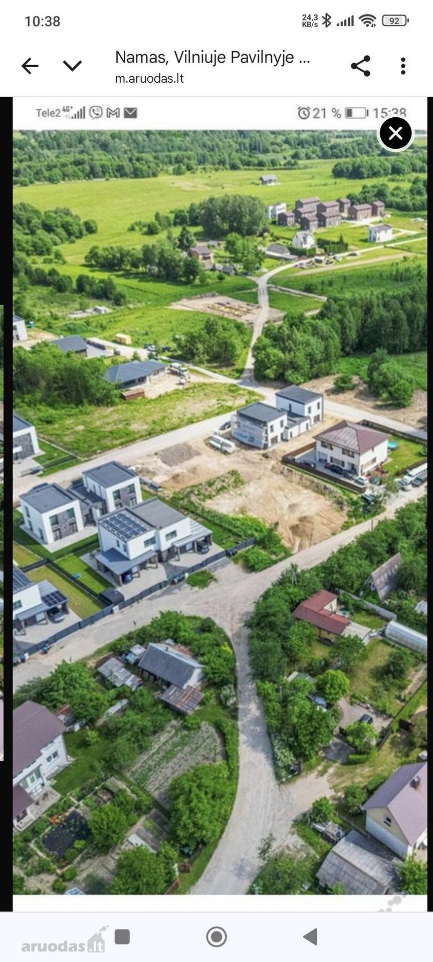 Parduodamas 7,6 aro sklypas Pavilnį, Zofijos