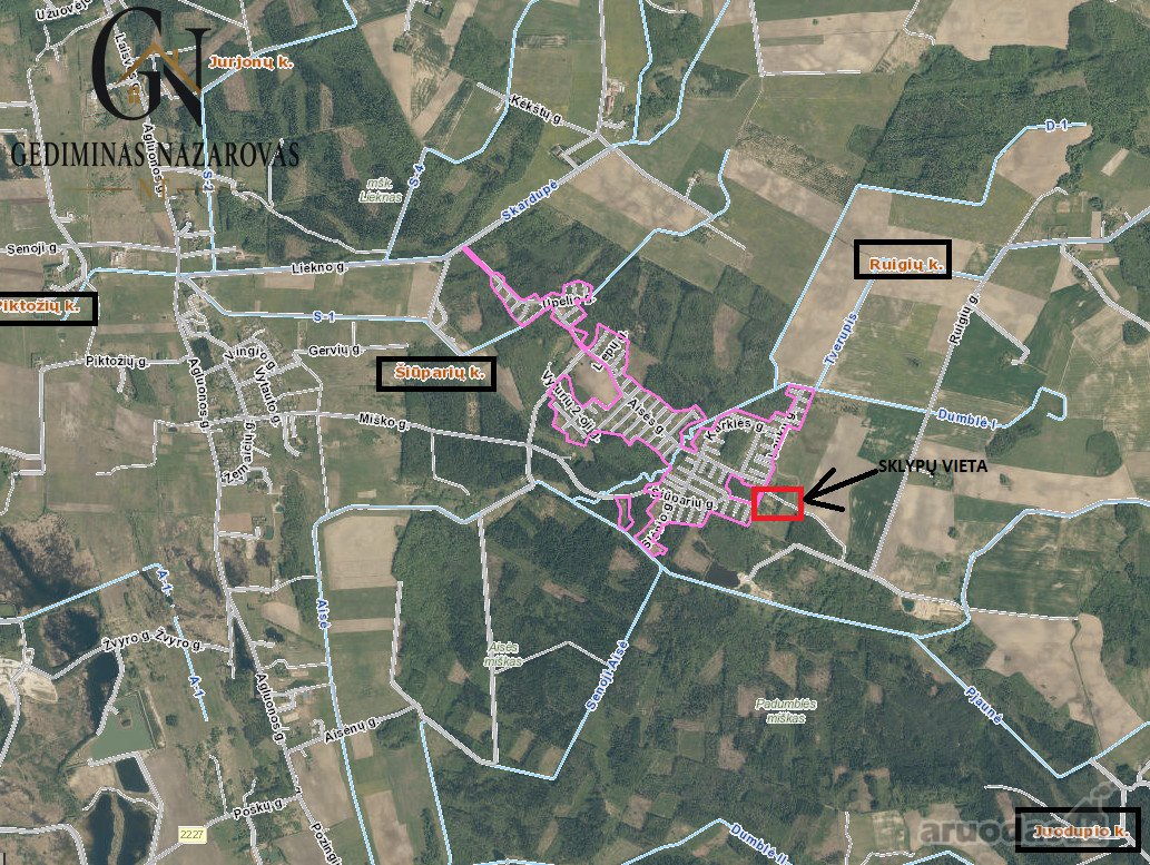Parduodamas erdvus 1 ha žemės sklypas