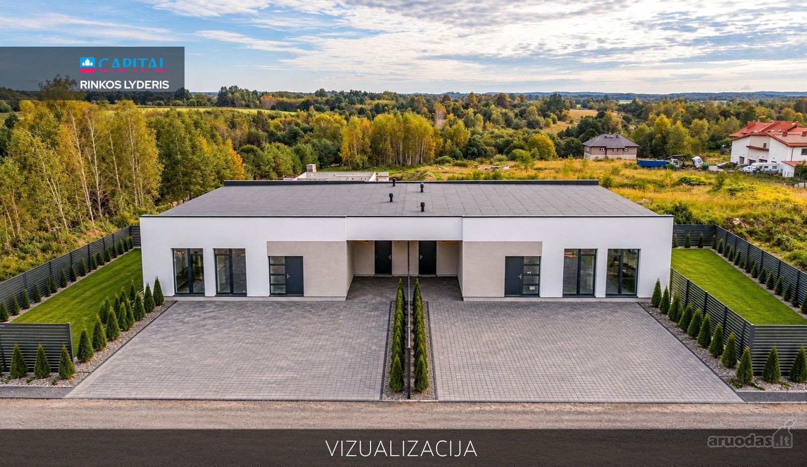 Parduodamas Modernus Ir Kokybiškai Pilnai
