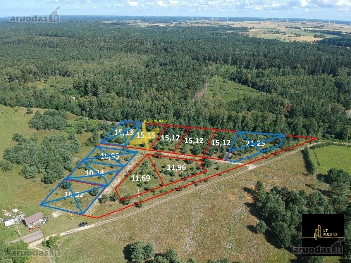 Parduodami namų valdos sklypai Sausdravų k.,