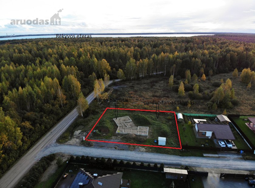 Parduodamas 16,92 a namų valdos sklypas