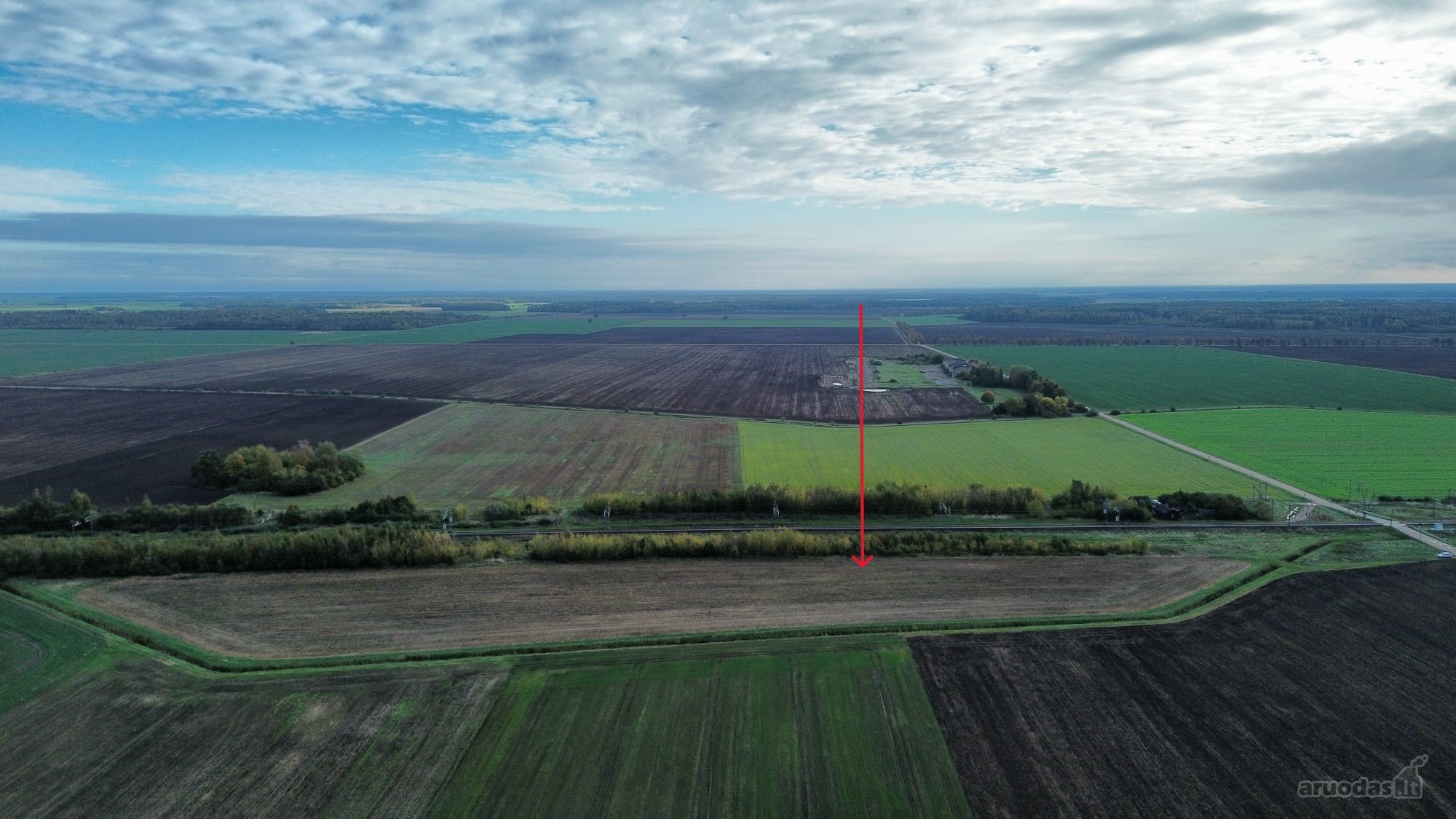 Parduodamas 1,44 ha itin derlingas žemės ūkio