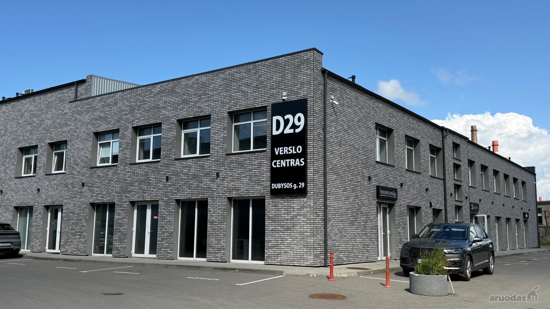 Nuomojamos patalpos Verslo centre, Dubysos g.